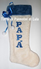 Calza Natalizia Epifania- Personalizzata con Nome- Idea regalo originale
