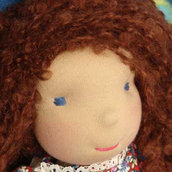 bambola waldorf Dascia, fatta a mano, 35 cm, handmade doll