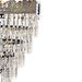 Ciondoli di cristalli pendenti , pezzi di ricambio per lampadari di Venini, Maria Teresa, Mazzega, Vistosi, con pezzi rotti, in vetro, cristallo Swarovski o Boemia.