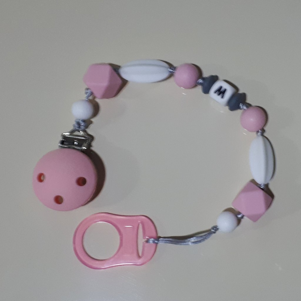 HUVZOR 2 pezzi Custodia Portaciuccio in Silicone,Pratica Tasca Portaciuccio da Viaggio per Neonati, Contenitore in Silicone Senza BPA per Bambini e Bambine