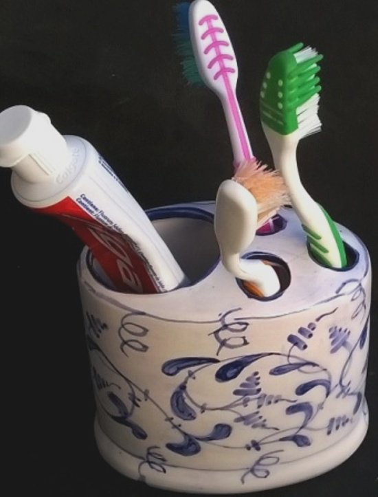 porta spazzolino da denti da parete bianco set di strumenti Porta spazzolino da denti automatico per dentifricio DUTTY 