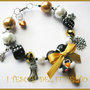 Fucucù Pinguino Bracciale Natale Cernit Fimo Idea Regalo 2010