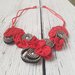 Collana RED PASSION zip