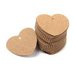 100 bigliettini a forma di cuore in cartoncino 5,5 cm segnaposto carta Festa idea regalo San Valentino Capodanno Befana 