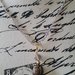 Long necklace swarosky natural tassel lilias-grey powder