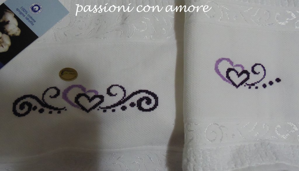 2 Asciugamani Estivi In Cotone Ricamato 35x75 Cm - Decorativi Per Bagno E Cucina, Tema Summer Home