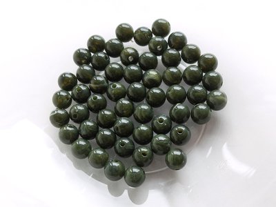 Perle imitazione giada PRL23N Perle imitazione giada PRL23N