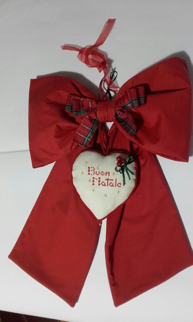 PEUTIER Fiocco Grande Albero di Natale, 120x30cm Champagne Dorate Fiocco Puntale per Albero di Natale Glitter Decorazioni per Alberi di Natale Porta d'Ingresso Muro Ghirlande Interno ed Esterno