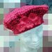 cappello donna fatto a mano uncinetto rosso