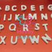 MINI Gessetti artigianali a forma di Lettera Lettere per decorazioni,  cornice, nome. Bomboniera Compleanno, Segnaposto, chiudipacco, Comunione, Cresima 