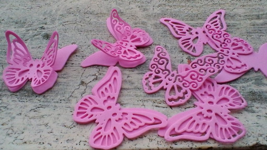 Cuori in gomma Eva fustellati - Feste - Decorazioni - di stregatti