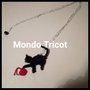 Collana lunga  in argento con gatto giocherellone, regalo di compleanno, amanti dei gatti, amanti degli animali