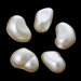 10 Perle perline  decorative divisori spaziatori a forma di CUORE 9x6 mm