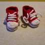 Scarpine rosse neonato Converse 