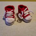 Scarpine rosse neonato Converse 