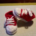 Scarpine rosse neonato Converse 