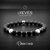 ONICE NERO - BRACCIALI REVES CON PIETRE NATURALI E COMPONENTI IN ARGENTO925, ACCIAIO E METALLO.