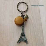 6 Pezzi Portachiavi Torre Eiffel - Charm Retrò Per Borse E Chiavi - Regalo Ideale - Foto 8