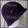 Cappello a cloche - Viola melanzana