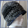 Cappello a cloche - Grigio sfumato