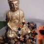 *bracciale Buddha pietra onice/agata