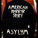 Zaino in tela dipinto a mano a tema "American Horror Story : Asylum".