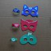 12 maschere+braccialetti Pj Masks - Super Pigiamini (4 Gufetta + 4 Geco + 4 Gattoboy)