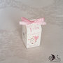 Portaconfetti milk box primo compleanno bimba gadget coccinella 