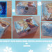 Scrigno/Porta Gioie/Trousse in legno dipinto a mano con acrilici a tema "Frozen" 