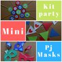 Mini kit party Pj Masks (Super Pigiamini)