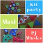 Maxi kit party dei Pj Masks (Super Pigiamini)