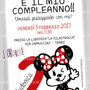 Invito digitale MINNIE MOUSE