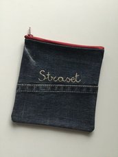 Piccola pochette in jeans Piccola pochette in jeans