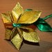 Fiore origami oro