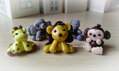 Cake topper savana torta animali giungla nascita battesimo comunione compleanno tema safari Cake topper savana torta animali giungla nascita battesimo comunione compleanno tema safari