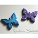 20 decorazioni/ciondoli a farfalla per bomboniera