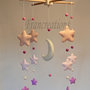 Giostrina culla - Baby  mobile pannolenci  - Mobile pannolenci - Carillon - Decorazione culla - Decorazione cameretta - Giostrina stelle - Giostrina nanna - Giostrina luna