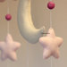 Giostrina culla - Baby  mobile pannolenci  - Mobile pannolenci - Carillon - Decorazione culla - Decorazione cameretta - Giostrina stelle - Giostrina nanna - Giostrina luna