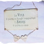 Idea regalo San Valentino: targa in legno personalizzabile con nomi e aforisma