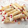 Cannoli fimo ciondolo pasta polimerica fimo cernit bomboniere materiale creativo bigiotteria scrapbooking