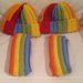 cappellino invernale arcobaleno