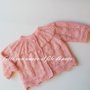 Maglietta coprifasce neonata in rosa