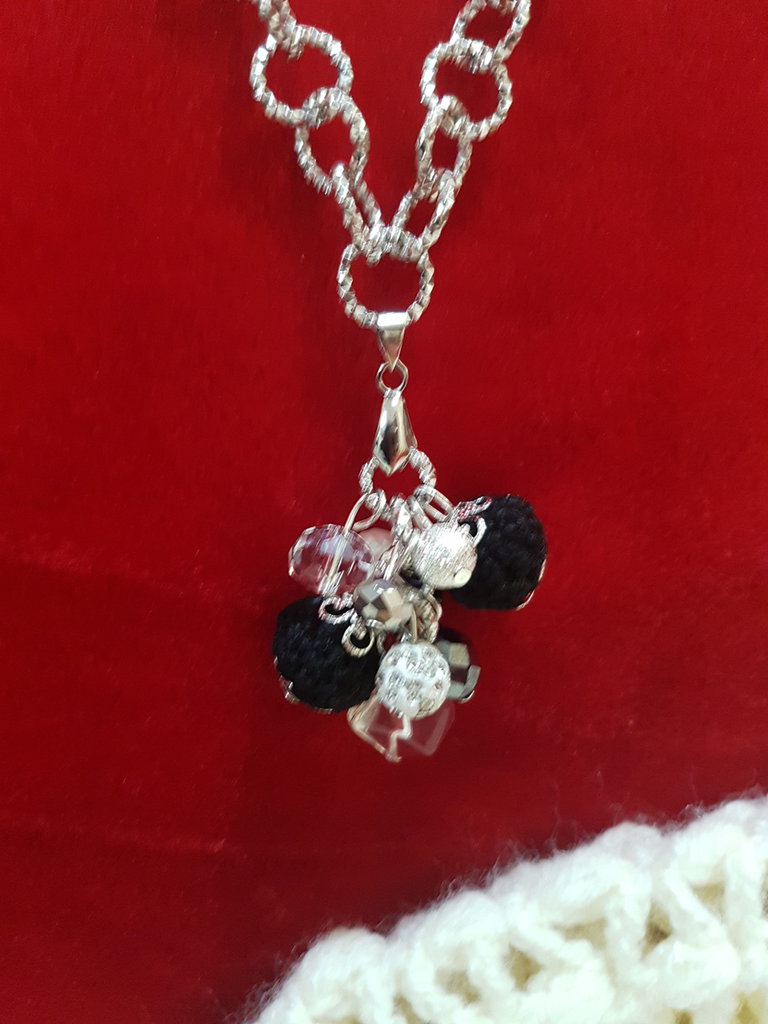 Ciondolo Donna Oro Bianco GL100658