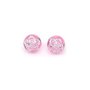 2*10 Perle perline a forma di ROSA colore rosa  fiore spaziatori 8 mm