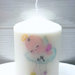 Bomboniera candela personalizzata battesimo nascita bomboniere bimba bimbo angioletto confetti
