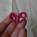 Spilla cuore rosso di carta • Regalo fatto a mano per San Valentino
