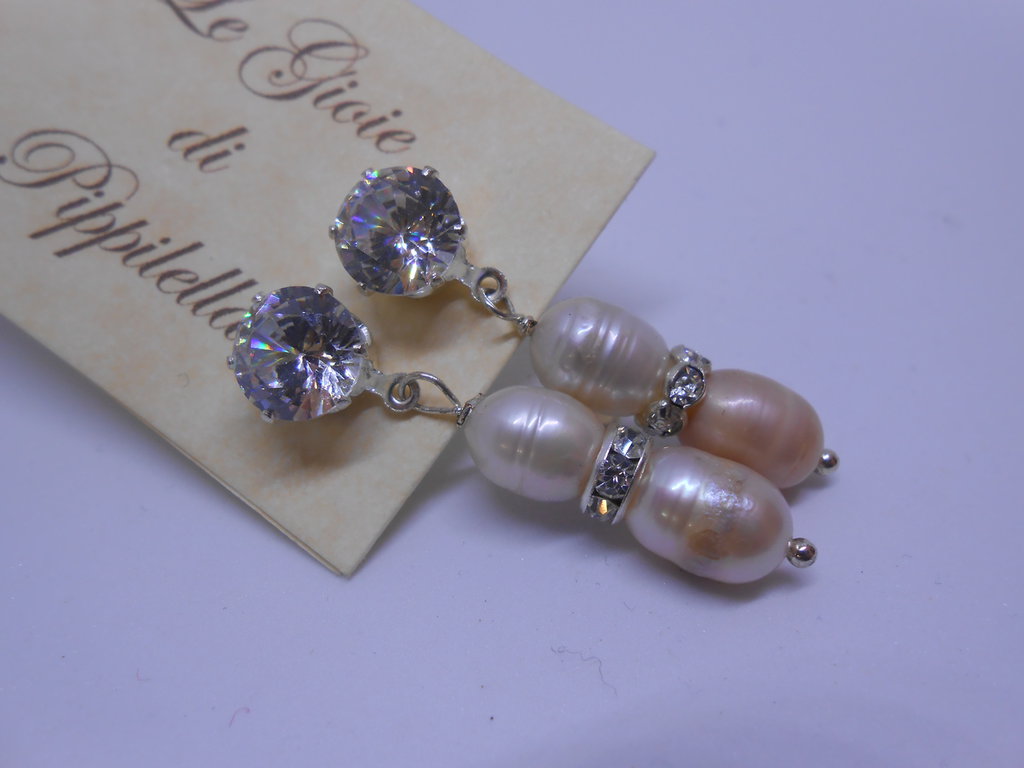 Orecchini Fiocco e Granato - Alcozer & J. Shop