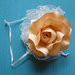 10 pezzi - SU ORDINAZIONE - romantiche bomboniere - rosa di carta  - matrimonio - battesimo - romantic - rose of paper - handmade - wedding