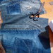 Borsa jeans riciclato