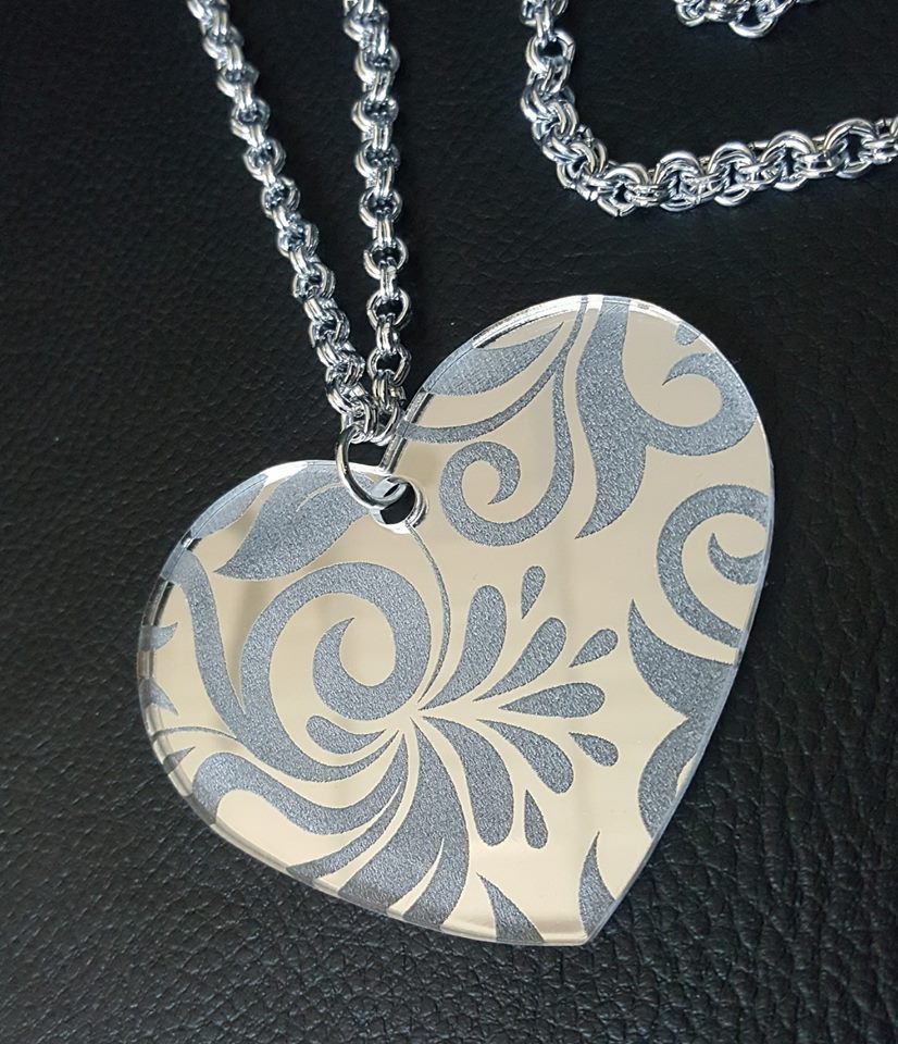 Collana Girocollo Argento 925 Cuore, Lettera E Perla | PoNaNa Argento - Foto 10